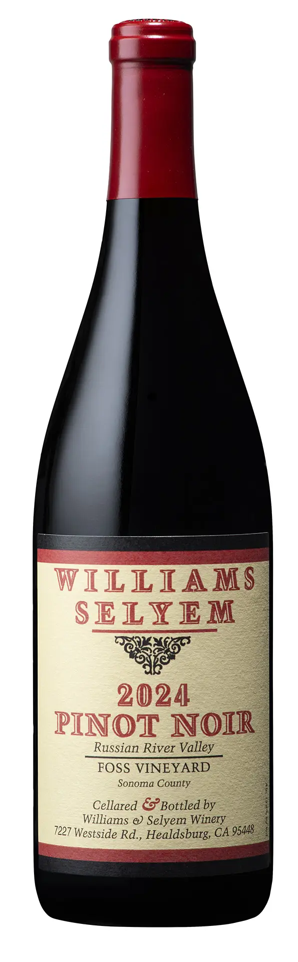 Bottle image of Williams Selyem 2024 Foss Vineyard Pinot Noir