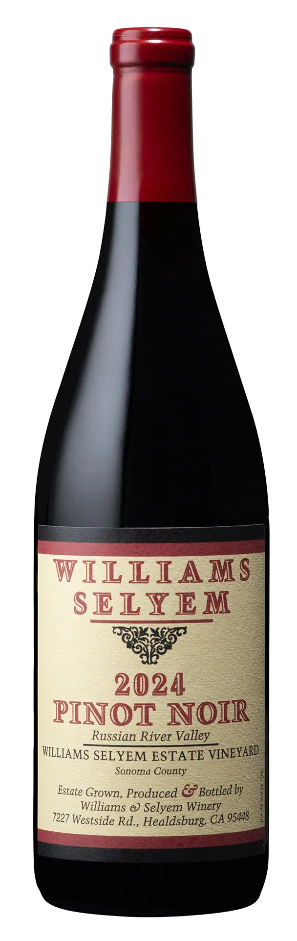 Bottle image of Williams Selyem 2024 Williams Selyem Estate Vineyard Pinot Noir